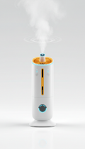 Dual Function Cooling and Humidifying Device
