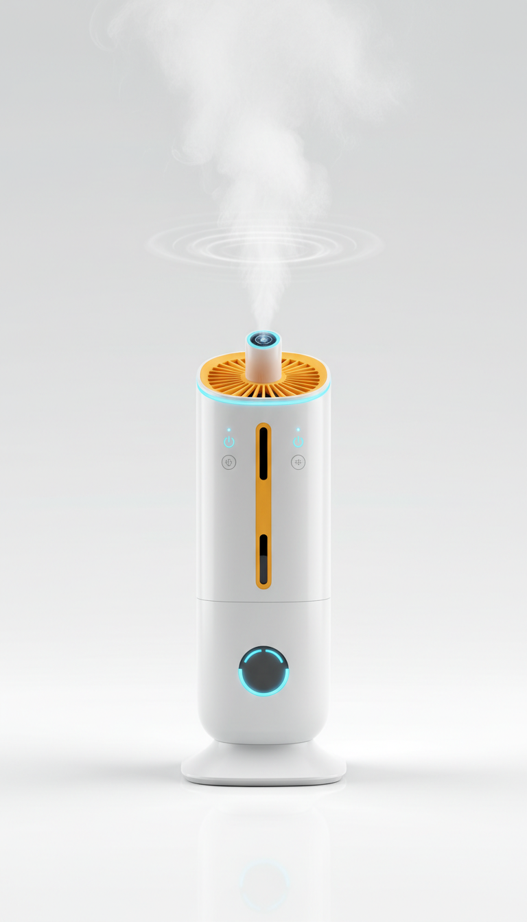 Dual Function Cooling and Humidifying Device