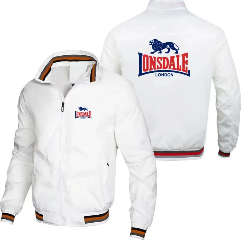 Veste Homme Coupe-Vent Zippée Style Streetwear - Automne/Hiver