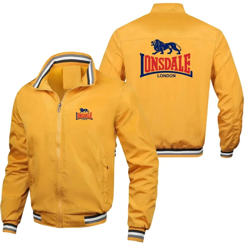 Veste Homme Coupe-Vent Zippée Style Streetwear - Automne/Hiver