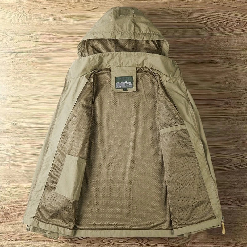 Veste Homme Imperméable Coupe-Vent – Randonnée