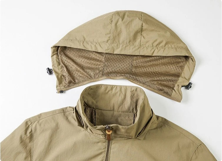 Veste Homme Imperméable Coupe-Vent – Randonnée