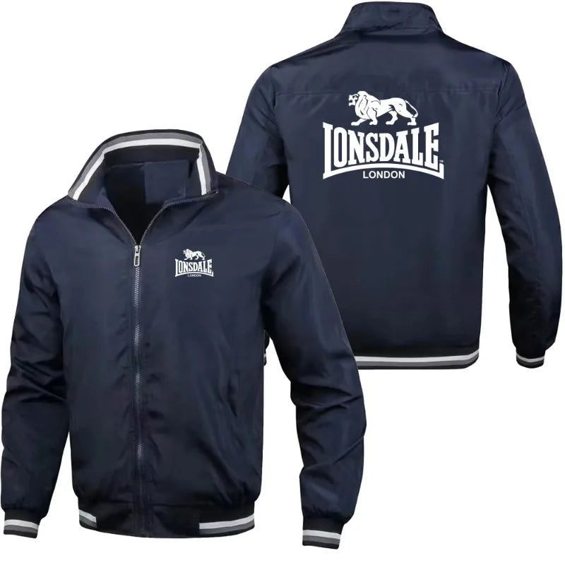 Veste Homme Coupe-Vent Zippée Style Streetwear - Automne/Hiver