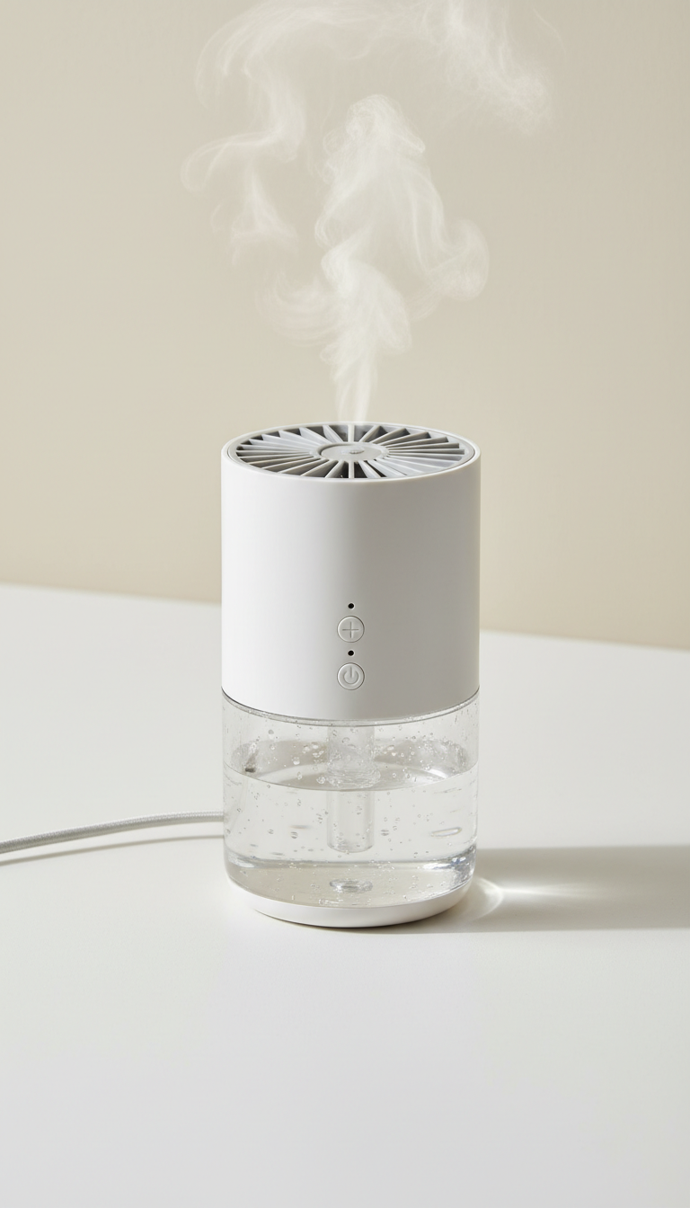 Compact Portable Humidifier Fan