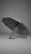 Slate Gray Umbrella with Fiberglass Ribs