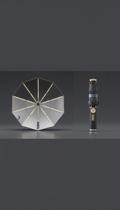 Umbrella with Reinforced Fiberglass Ribs