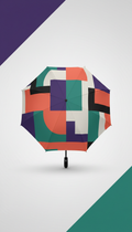 Limited-Edition Designer-Patterned Umbrella